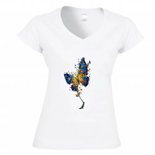 T-Shirt Donna Scollo V