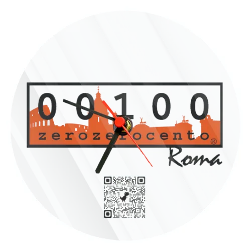 Orologio Vetro Tondo
