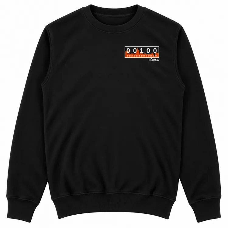 Felpa leggera classic logo colori scuri