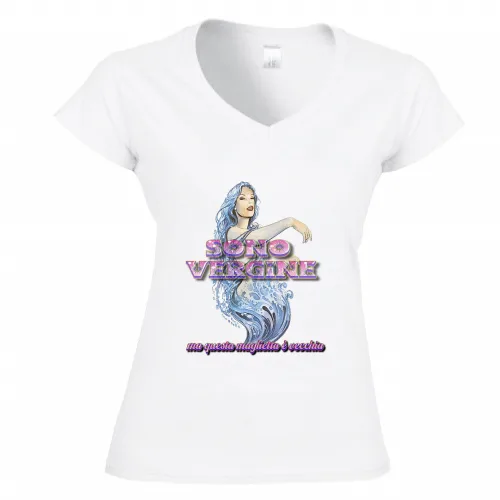 T-Shirt Donna Scollo V