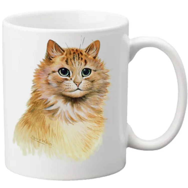 Tazza gatto rosso e cagnolone