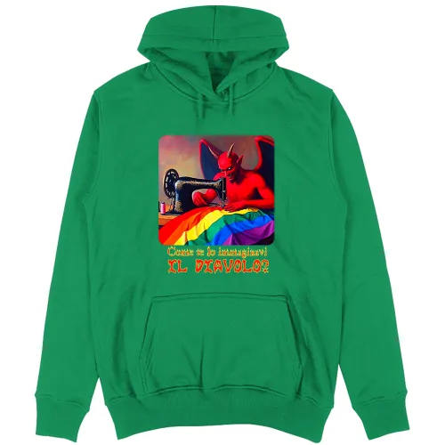 Felpa Unisex con Cappuccio