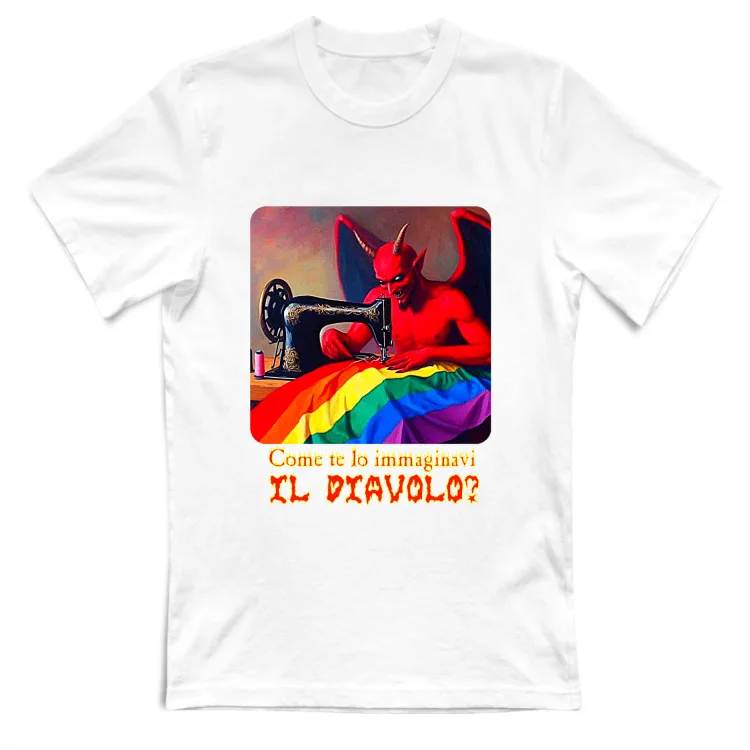Diavolo arcobaleno (fronte retro)