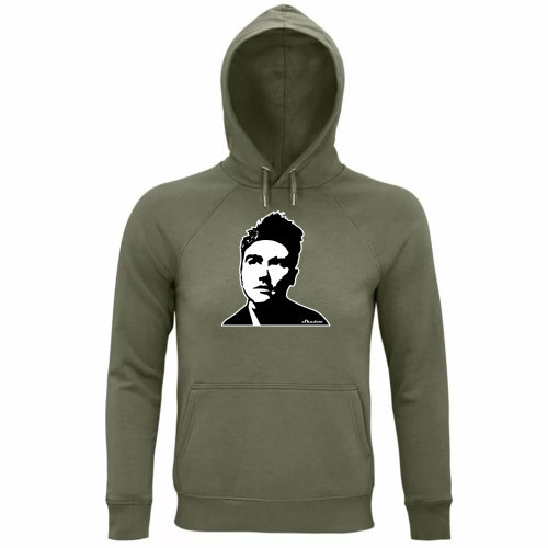 Felpa Organica Unisex Cappuccio