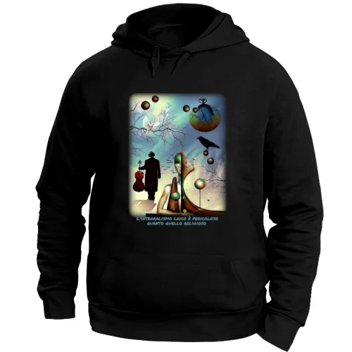 Felpa con Cappuccio Unisex Large