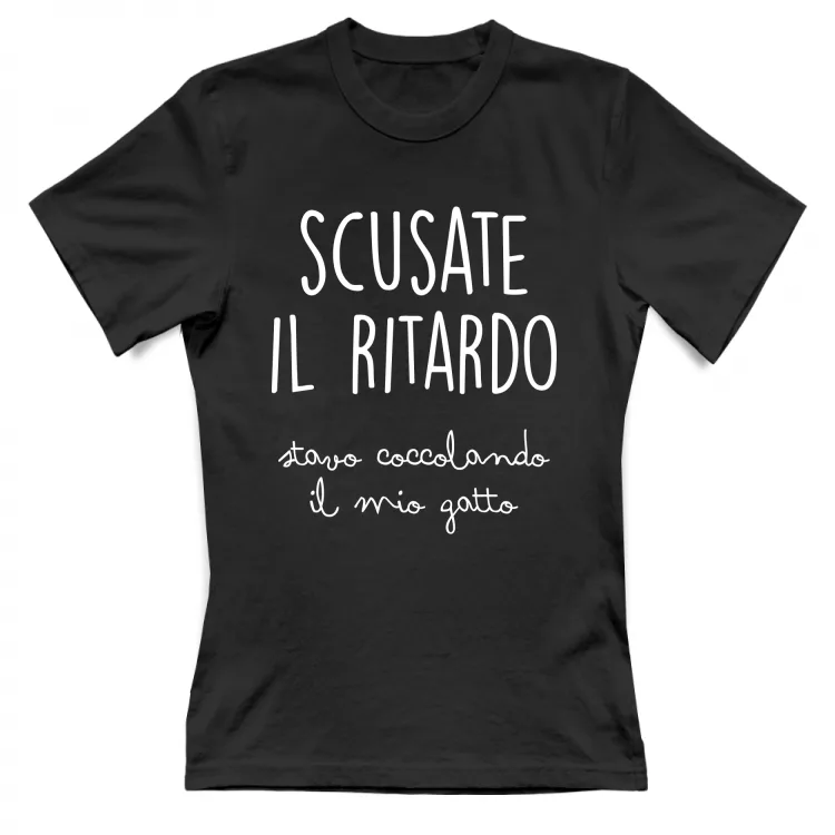 Scusate il ritardo, stavo coccolando il mio gatto 