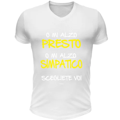 T-Shirt Scollo V