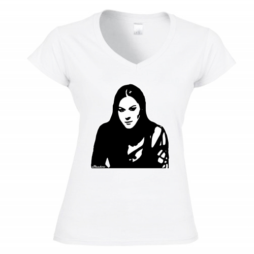 T-Shirt Donna Scollo V