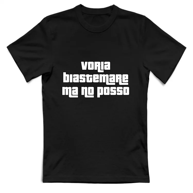 VORIA BIASTEMARE MA NO POSSO