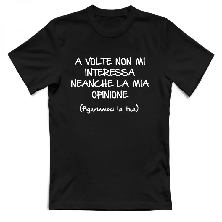 Non mi interessa - Scritte Divertenti