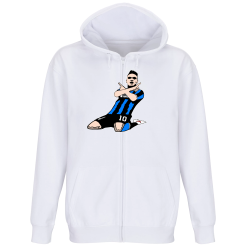 Felpa Premium Cappuccio Zip