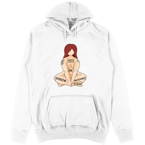 Felpa Unisex con Cappuccio