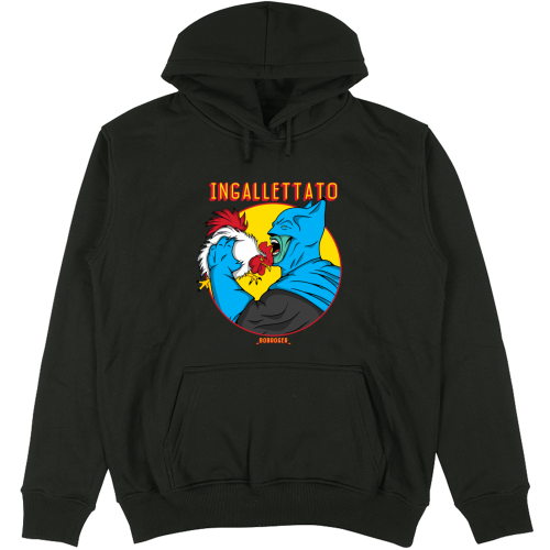 Felpa Unisex con Cappuccio