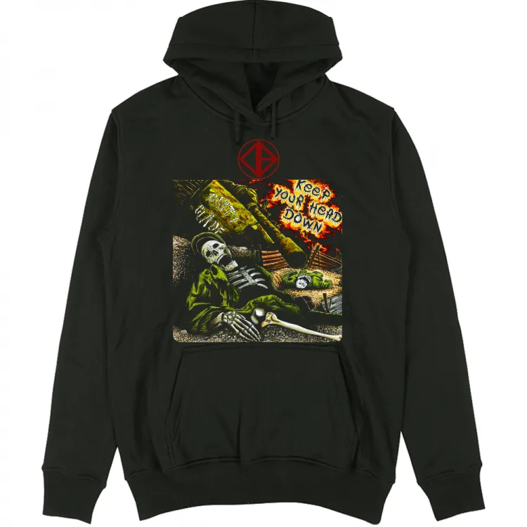 Keep Your Head Down Hoodie Black