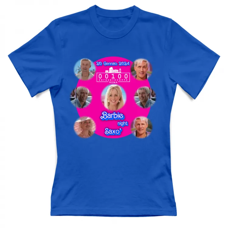 Tshirt barbie donna