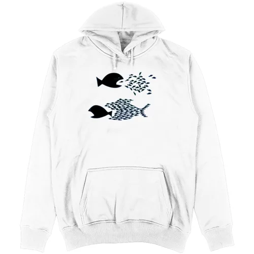 Felpa Unisex con Cappuccio