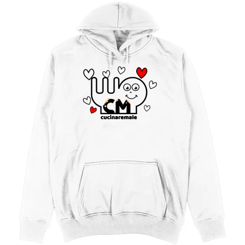 Felpa Unisex con Cappuccio