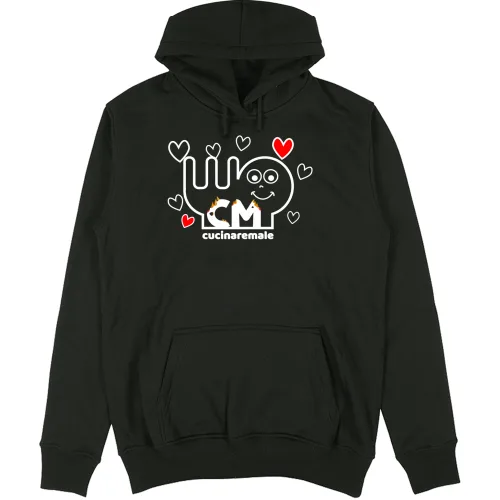 Felpa Unisex con Cappuccio