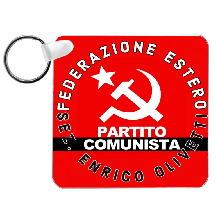 Portachiavi Partito Comunista Federazione Estero