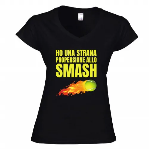 T-Shirt Donna Scollo V