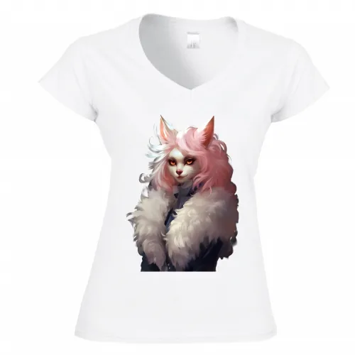 T-Shirt Donna Scollo V