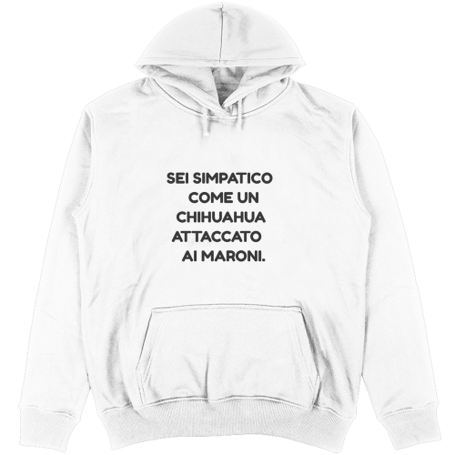 Felpa Unisex con Cappuccio