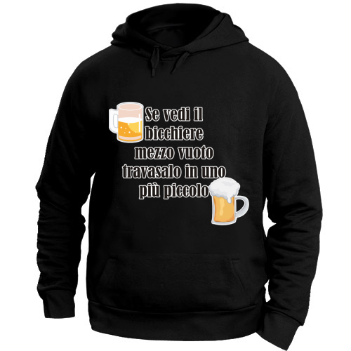 Felpa con Cappuccio Unisex Large