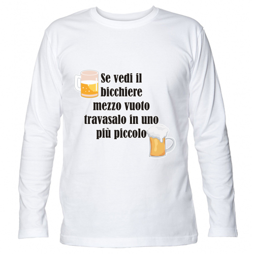 T-Shirt Unisex Manica Lunga