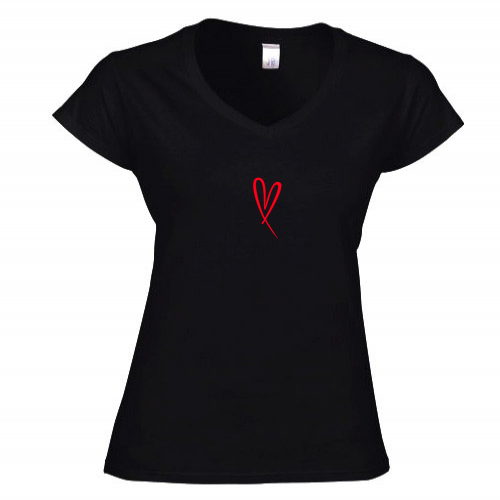 T-Shirt Donna Scollo V