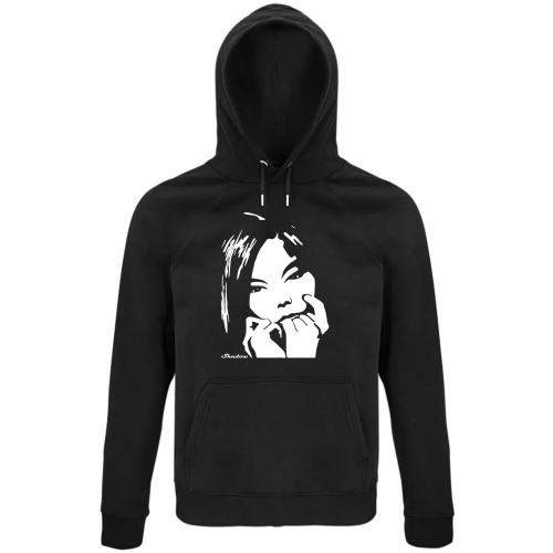 Felpa Organica Unisex Cappuccio