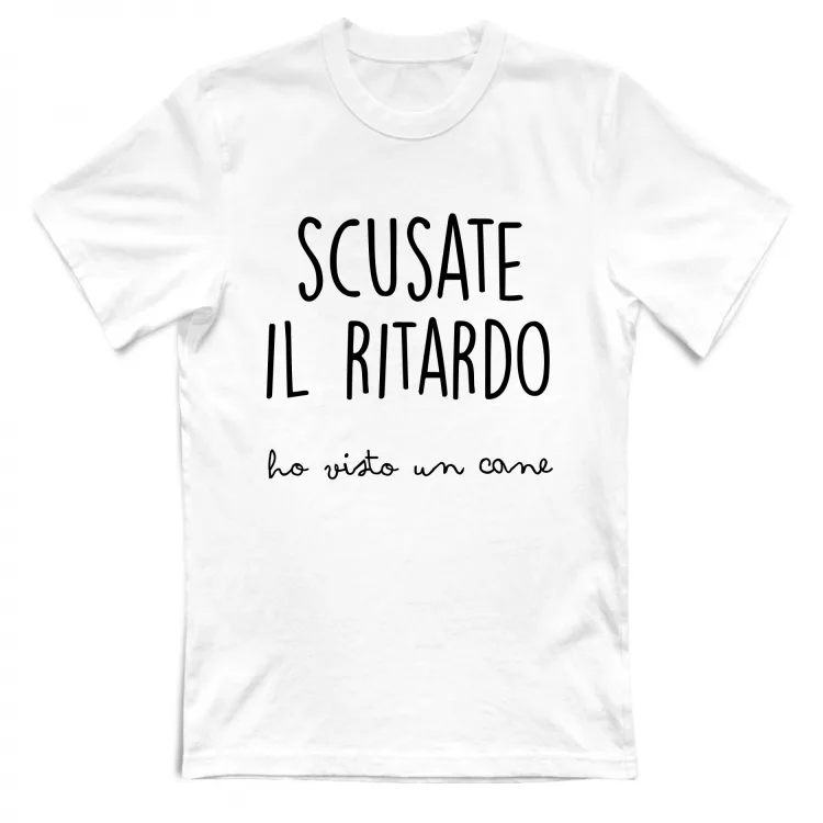 Ritardo Cane - Scritte Divertenti - Chiara