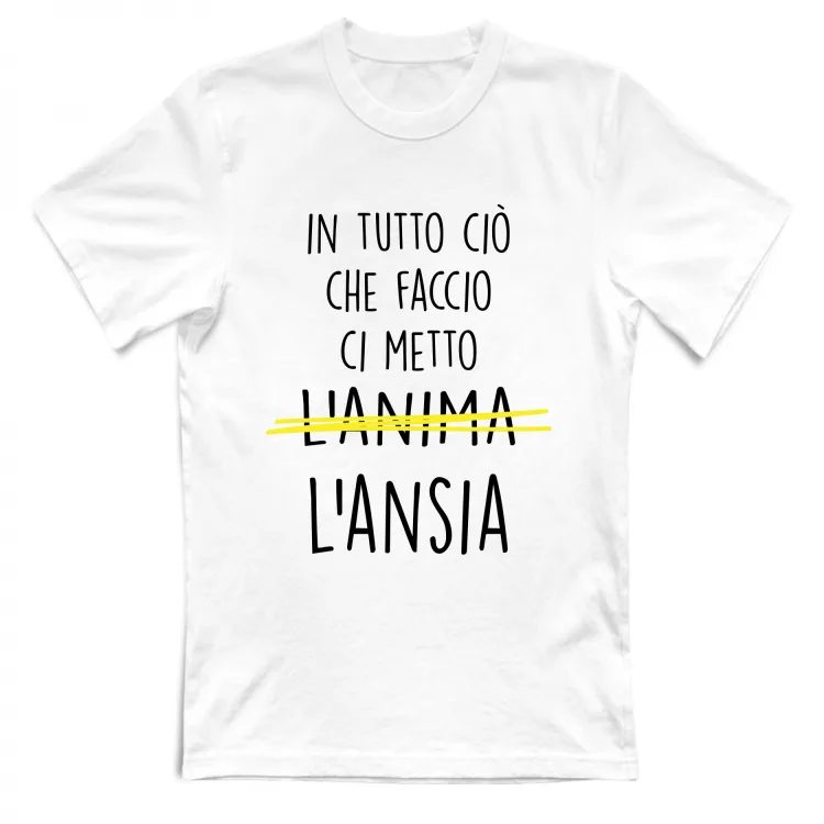 Ci metto l'ansia - Scritte Divertenti - Chiara