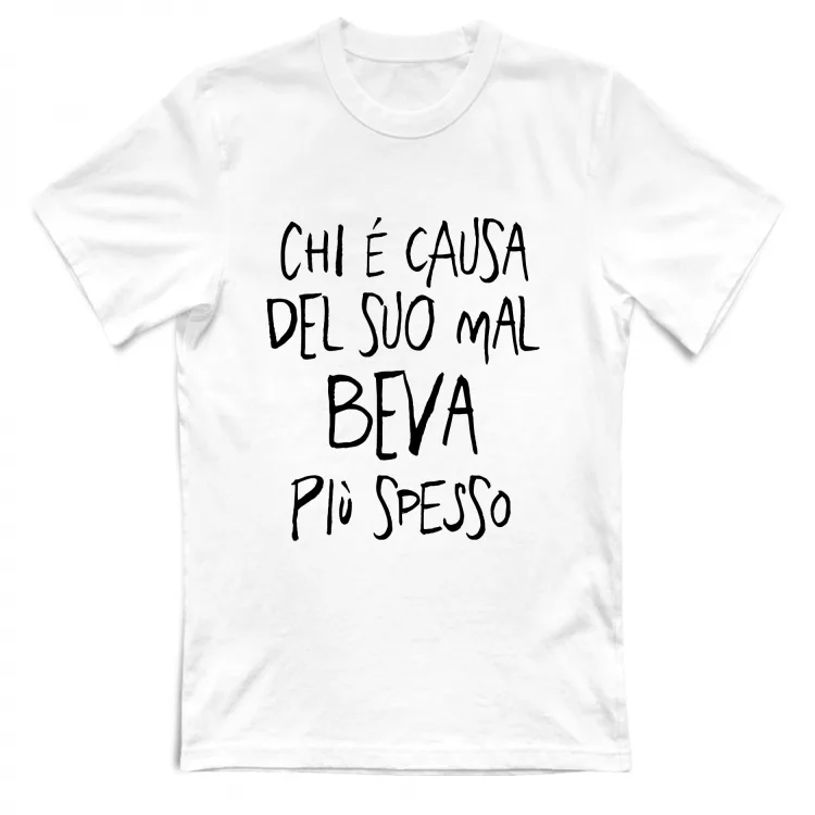 Causa del suo mal - Scritte Divertenti - Chiara