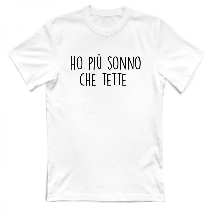Più sonno - Scritte Divertenti - Chiara