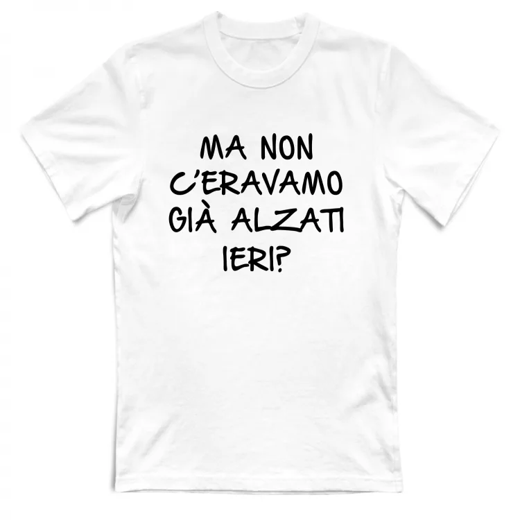 Alzati ieri - Scritte Divertenti - Chiara