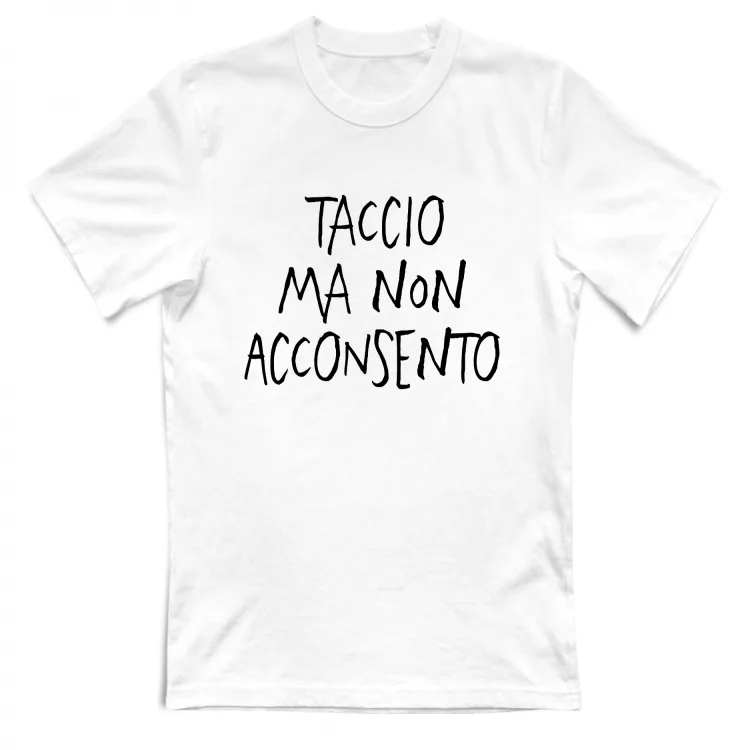 Taccio - Scritte Divertenti - Chiara