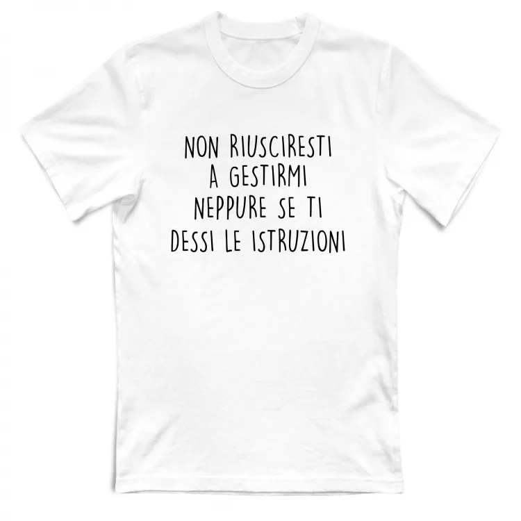 Istruzioni - Scritte Divertenti - Chiara