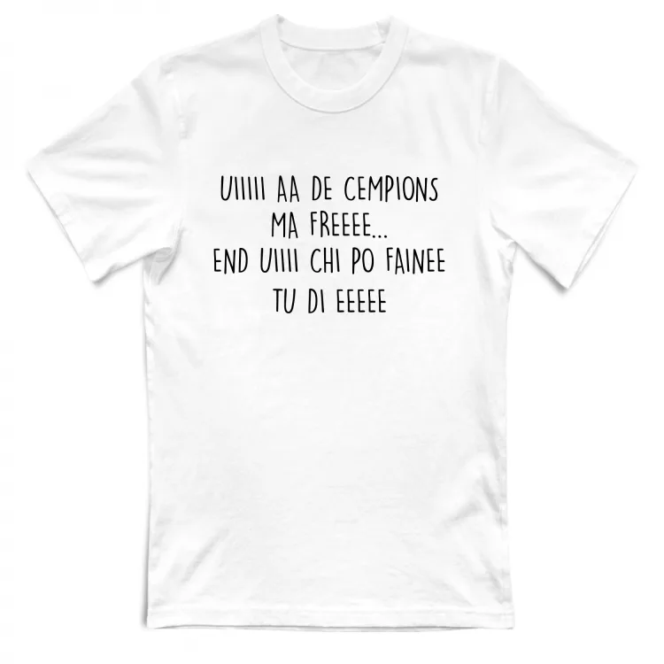 Uiii a de cempions - Canzoni Storpiate - Chiara