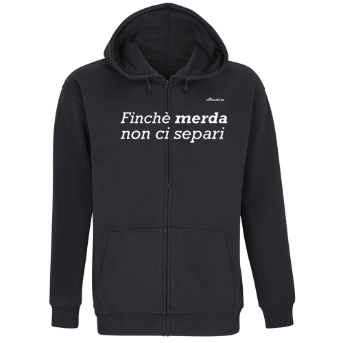 Felpa Premium Cappuccio Zip