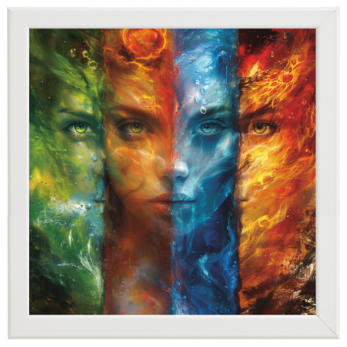 Poster con Cornice 40x40