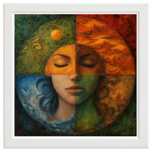 Poster con Cornice 40x40