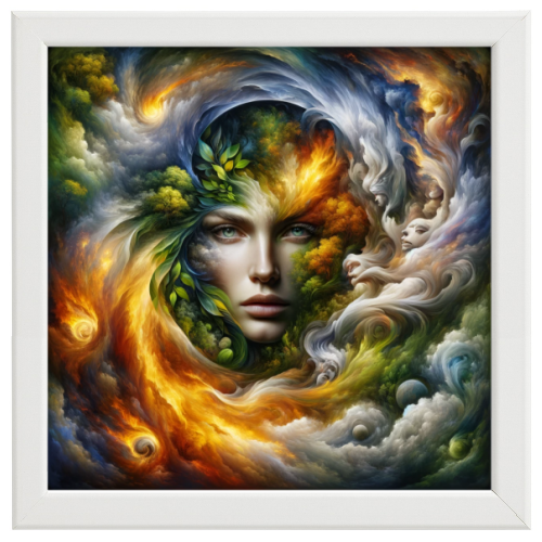 Poster con Cornice 40x40