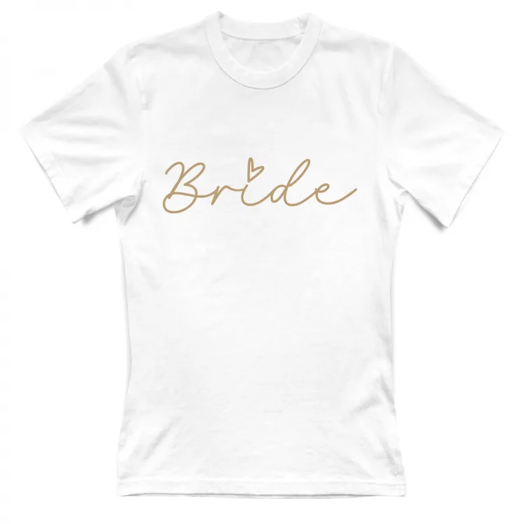 Maglietta - Addio al Nubilato - Bride - chiara