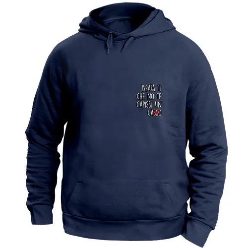 Felpa Unisex con Cappuccio Large