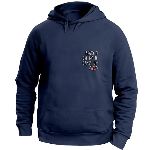Felpa Unisex con Cappuccio Large