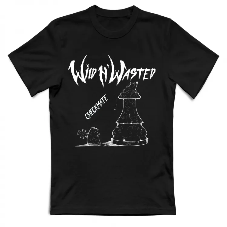 Maglia nera checkmate Single 