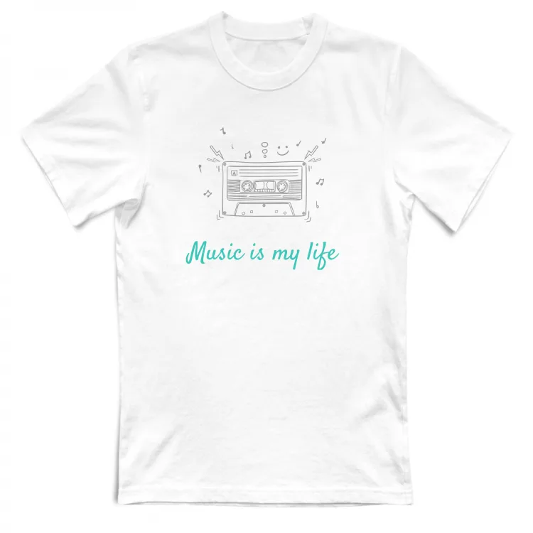 T-Shirt DJ Music is My Life