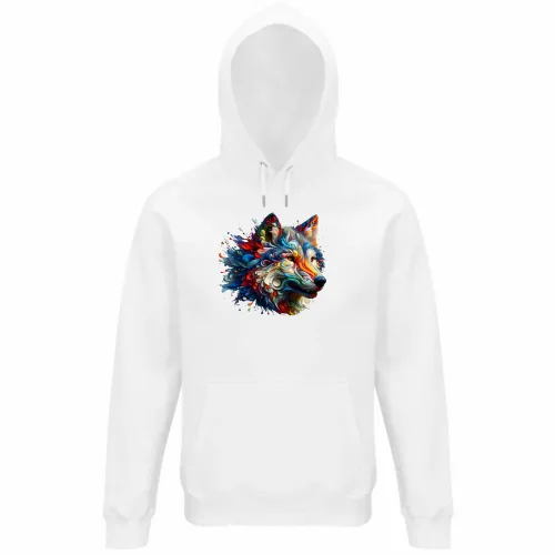 Felpa Organica Unisex Cappuccio