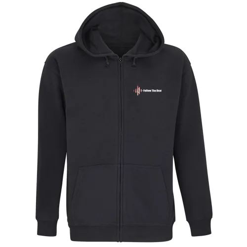 Felpa Premium Cappuccio Zip