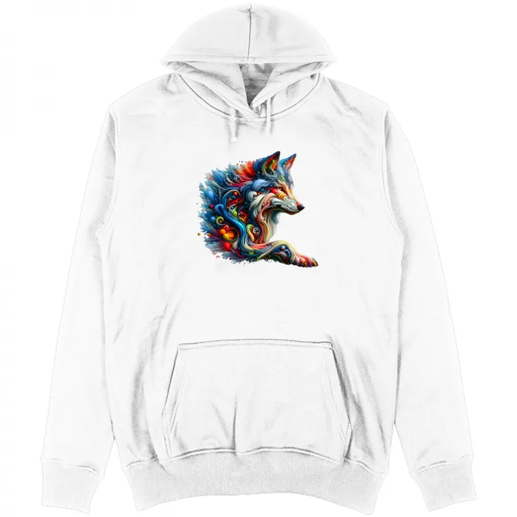 Lupo colorato